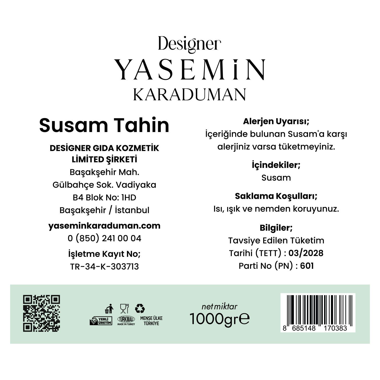 Atalık Susam Tahin - 3