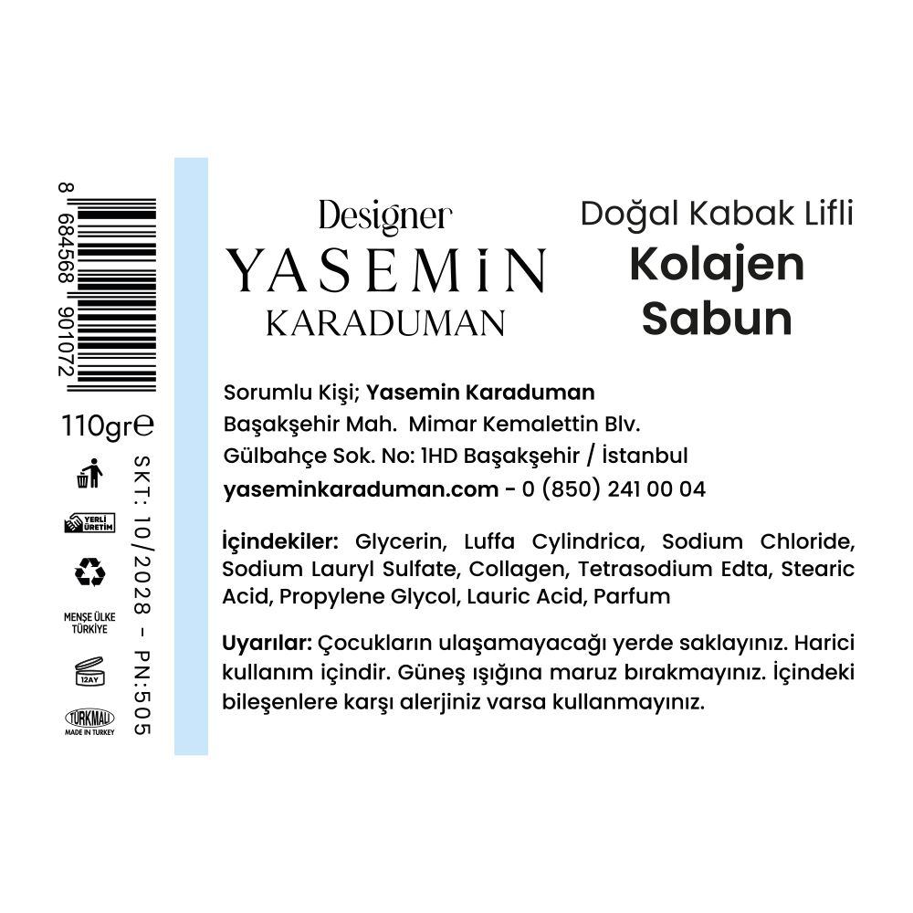 Doğal Lifli Kolajen Sabun - 3